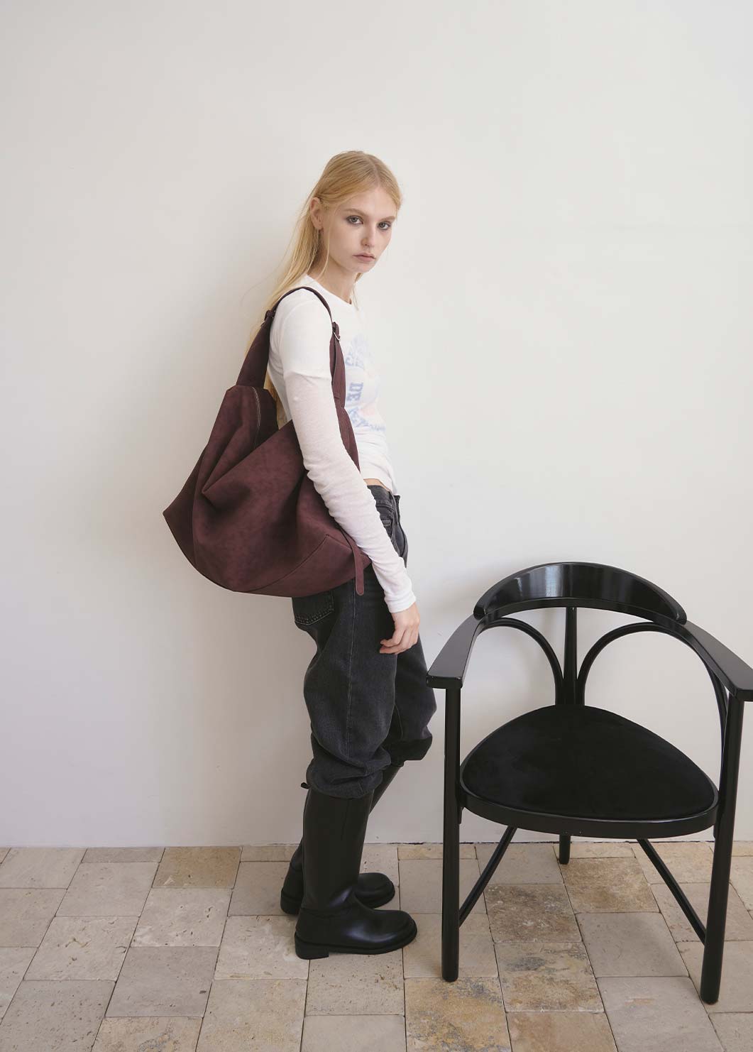 RV-001 Core Shoulder_Washed Burgundy