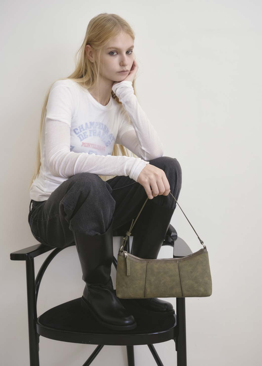 RV-004 Contour Shoulder_Suede Khaki