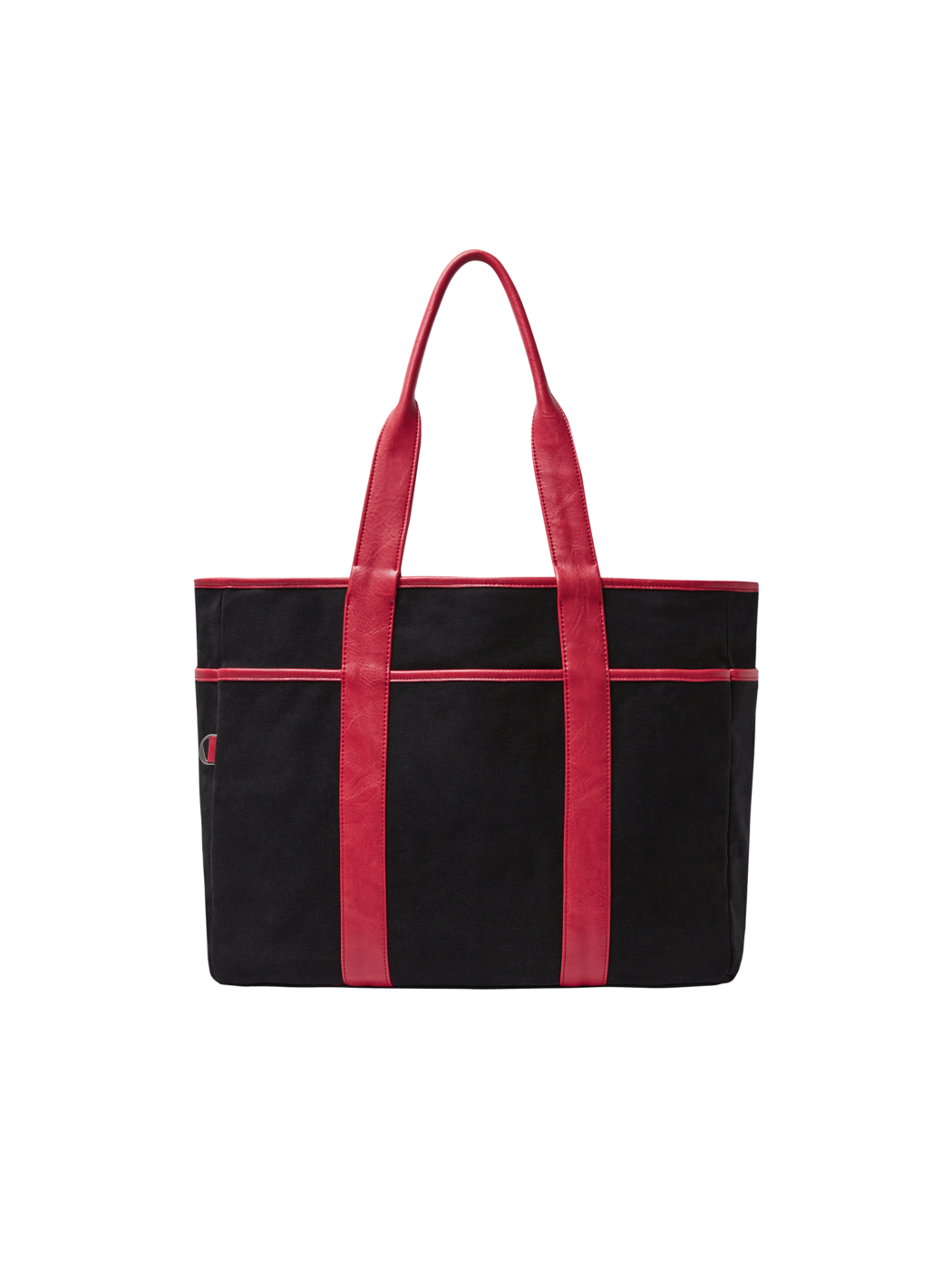 RV-003 City Reverse Tote_Canvas Black, Cream