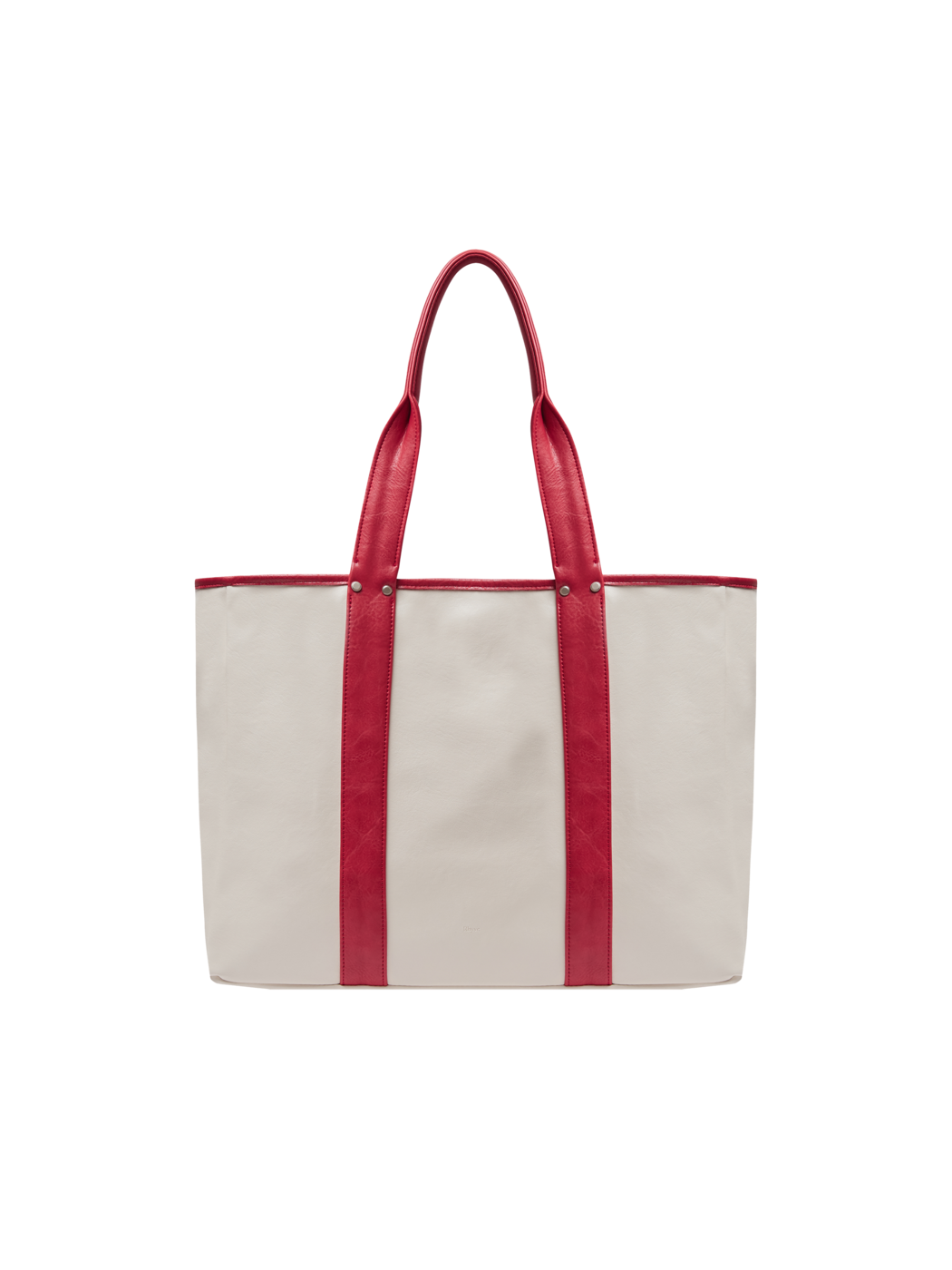 RV-003 City Reverse Tote_Canvas Black, Cream