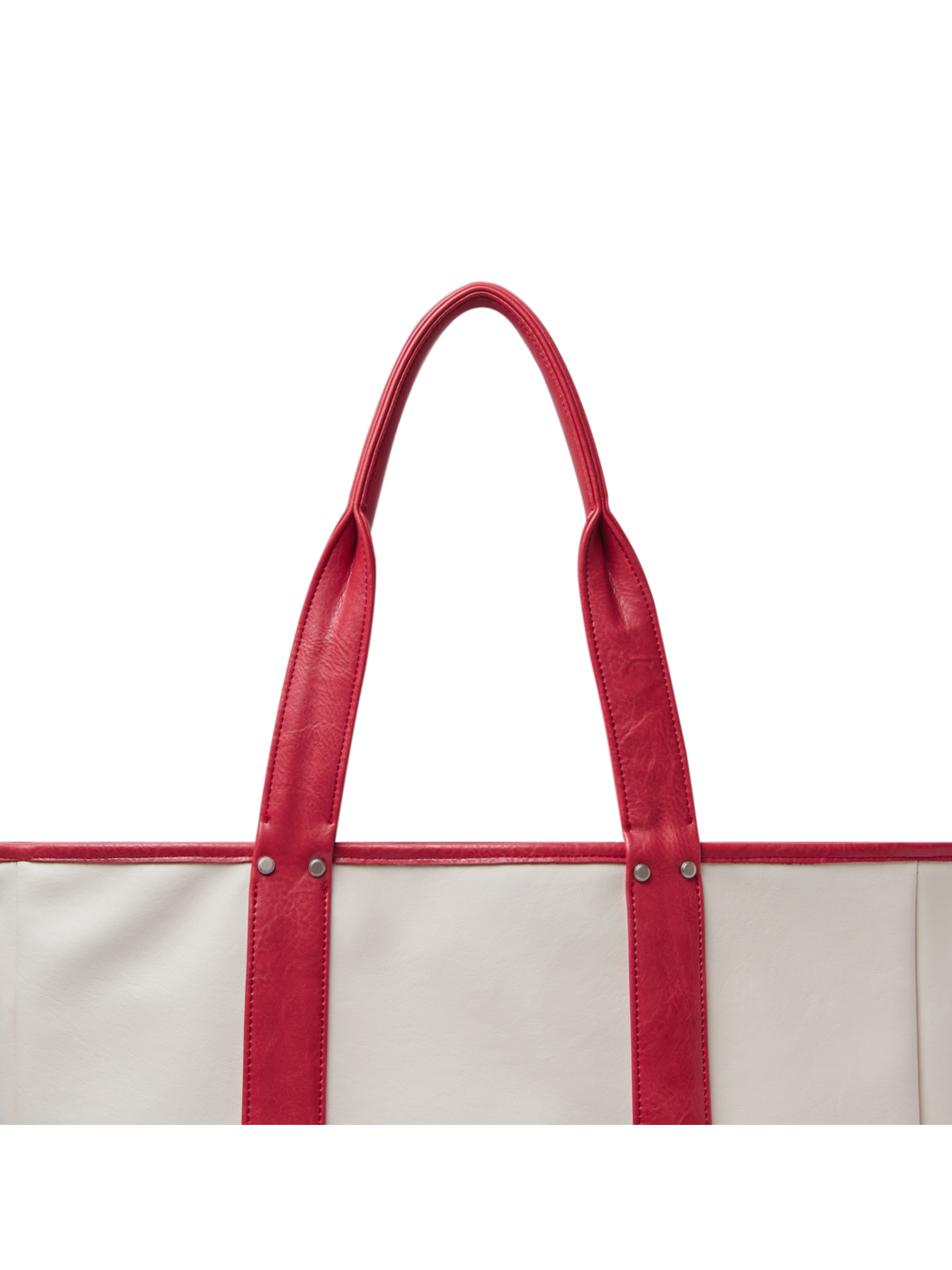 RV-003 City Reverse Tote_Canvas Black, Cream